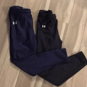 Bundle of Youth Under Armour Compression Leggings